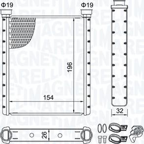 Magneti Marelli 350218509000 - Lämmityslaitteen kenno inparts.fi