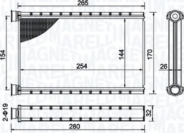 Magneti Marelli 350218504000 - Lämmityslaitteen kenno inparts.fi