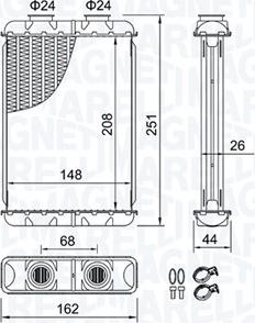 Magneti Marelli 350218501000 - Lämmityslaitteen kenno inparts.fi