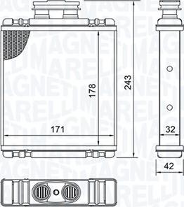 Magneti Marelli 350218517000 - Lämmityslaitteen kenno inparts.fi