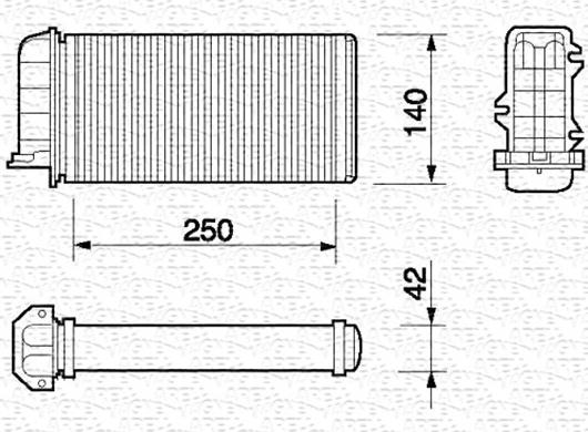 Magneti Marelli 350218059000 - Lämmityslaitteen kenno inparts.fi