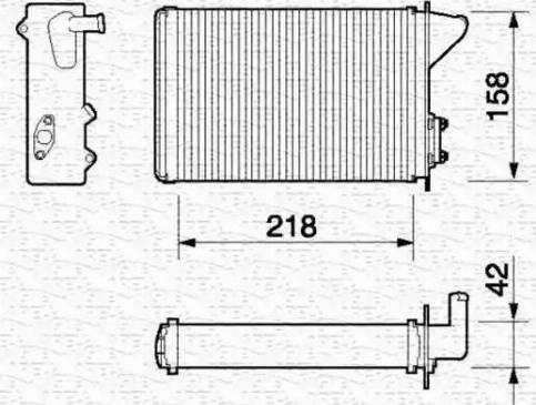 Magneti Marelli 350218053000 - Lämmityslaitteen kenno inparts.fi