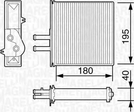 Magneti Marelli 350218057003 - Lämmityslaitteen kenno inparts.fi