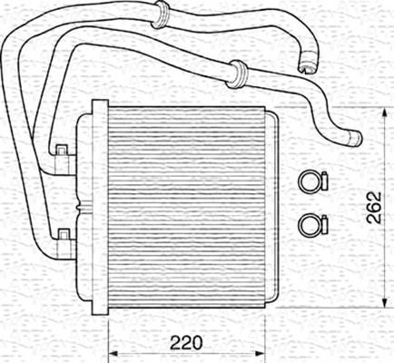 Magneti Marelli 350218072000 - Lämmityslaitteen kenno inparts.fi