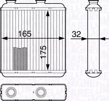 Magneti Marelli 350218345000 - Lämmityslaitteen kenno inparts.fi