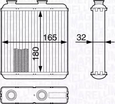 Magneti Marelli 350218340000 - Lämmityslaitteen kenno inparts.fi