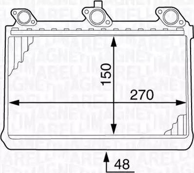 Magneti Marelli 350218348000 - Lämmityslaitteen kenno inparts.fi