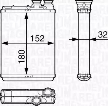 Magneti Marelli 350218355000 - Lämmityslaitteen kenno inparts.fi