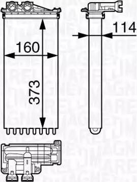 Magneti Marelli 350218351000 - Lämmityslaitteen kenno inparts.fi