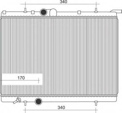 Magneti Marelli 350213107900 - Jäähdytin,moottorin jäähdytys inparts.fi