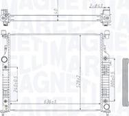 Magneti Marelli 350213212500 - Jäähdytin,moottorin jäähdytys inparts.fi