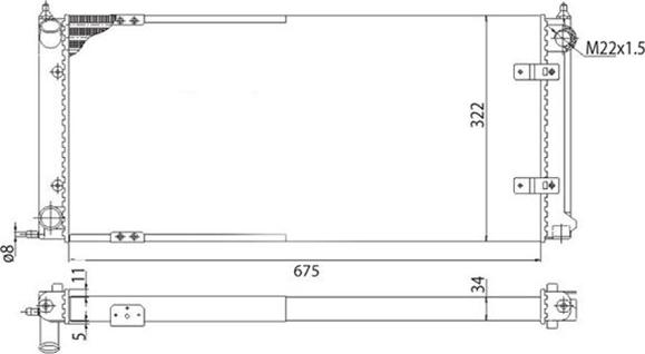 Magneti Marelli 350213272003 - Jäähdytin,moottorin jäähdytys inparts.fi