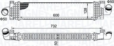 Magneti Marelli 351319204980 - Välijäähdytin inparts.fi