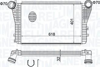 Magneti Marelli 351319204030 - Välijäähdytin inparts.fi