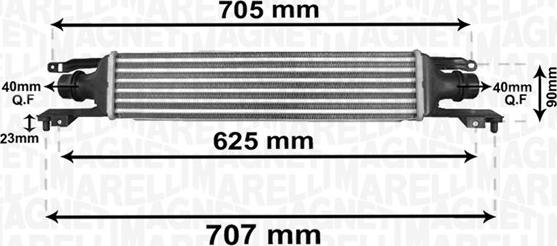 Magneti Marelli 351319204120 - Välijäähdytin inparts.fi