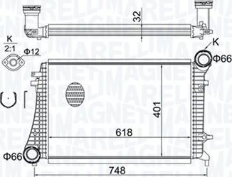 Magneti Marelli 351319204240 - Välijäähdytin inparts.fi