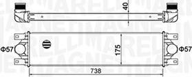 Magneti Marelli 351319204790 - Välijäähdytin inparts.fi