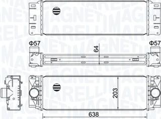 Magneti Marelli 351319204760 - Välijäähdytin inparts.fi