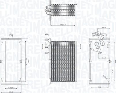 Magneti Marelli 351319205430 - Välijäähdytin inparts.fi