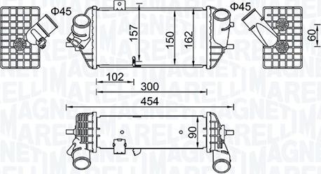 Magneti Marelli 351319205690 - Välijäähdytin inparts.fi