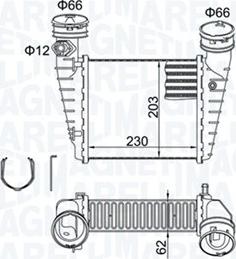 Magneti Marelli 351319205190 - Välijäähdytin inparts.fi