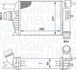 Magneti Marelli 351319205160 - Välijäähdytin inparts.fi