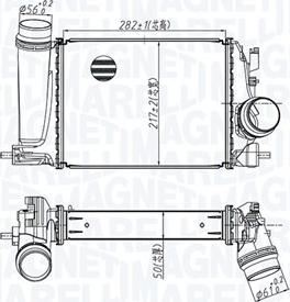 Magneti Marelli 351319205840 - Välijäähdytin inparts.fi