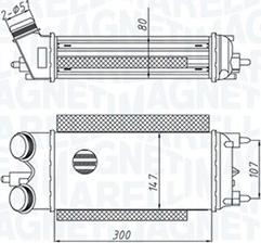 Magneti Marelli 351319205290 - Välijäähdytin inparts.fi