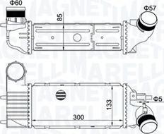 Magneti Marelli 351319205250 - Välijäähdytin inparts.fi