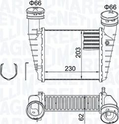 Magneti Marelli 351319205210 - Välijäähdytin inparts.fi