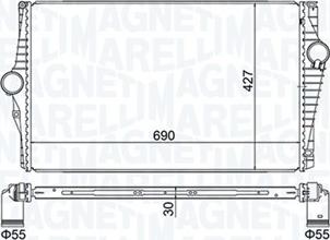 Magneti Marelli 351319205220 - Välijäähdytin inparts.fi