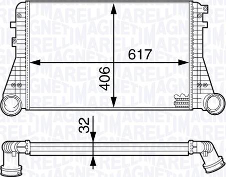 Magneti Marelli 351319201960 - Välijäähdytin inparts.fi