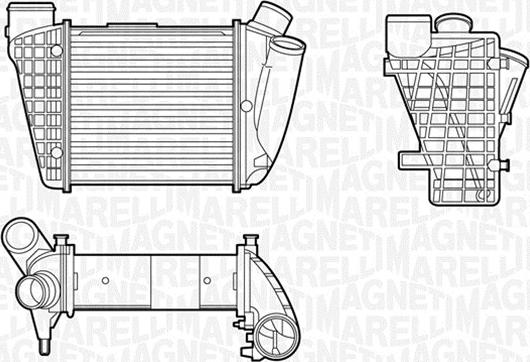 Magneti Marelli 351319201180 - Välijäähdytin inparts.fi