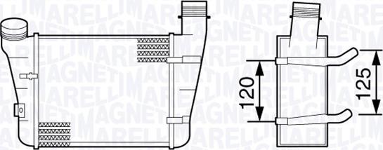 Magneti Marelli 351319203410 - Välijäähdytin inparts.fi