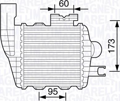 Magneti Marelli 351319203470 - Välijäähdytin inparts.fi