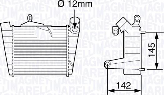 Magneti Marelli 351319203620 - Välijäähdytin inparts.fi