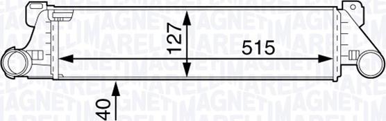 Magneti Marelli 351319202470 - Välijäähdytin inparts.fi