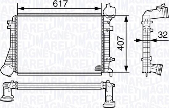 Magneti Marelli 351319202000 - Välijäähdytin inparts.fi