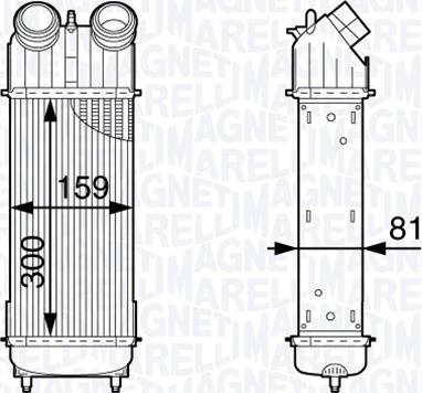 Magneti Marelli 351319202030 - Välijäähdytin inparts.fi