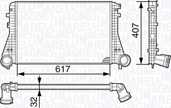 Magneti Marelli 351319202830 - Välijäähdytin inparts.fi