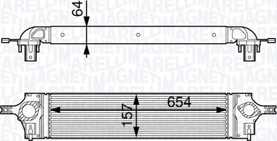 Magneti Marelli 351319202320 - Välijäähdytin inparts.fi