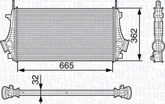 Magneti Marelli 351319202730 - Välijäähdytin inparts.fi