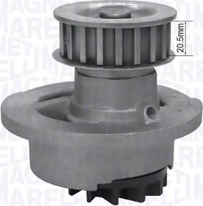 Magneti Marelli 352316170845 - Vesipumppu inparts.fi