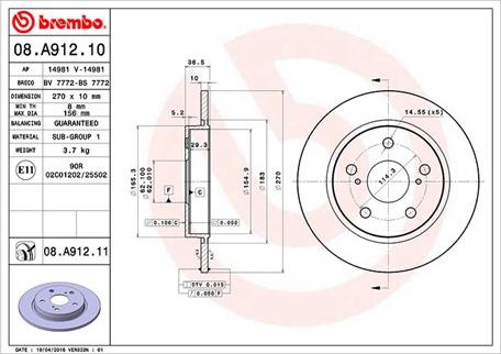 Magneti Marelli 360406091400 - Jarrulevy inparts.fi