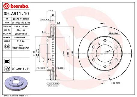 Magneti Marelli 360406093100 - Jarrulevy inparts.fi