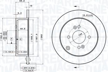 Magneti Marelli 360406092500 - Jarrulevy inparts.fi