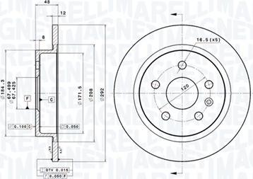 Magneti Marelli 360406092001 - Jarrulevy inparts.fi