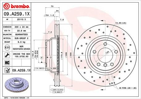 Magneti Marelli 360406092302 - Jarrulevy inparts.fi