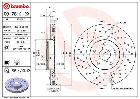 Magneti Marelli 360406097402 - Jarrulevy inparts.fi