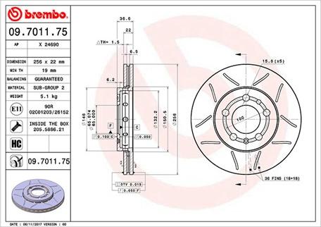 Magneti Marelli 360406049405 - Jarrulevy inparts.fi